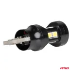 Amio - ΛΑΜΠΑΚΙΑ LED T15 W16W 12V/24V LED CAN-BUS 15xSMD 2835 ΛΕΥΚΟ ΦΩΣ 5.500K (ΣΕ ΧΡΩΜΑ ΜΑΥΡΟ) - 2 ΤΕΜ. (04245/AM) - Image 4