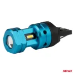 Amio - Λάμπες LED CANBUS T20 7443 W21/5W 4SMD 1860 Λευκή 6000K  – 12/24V - 2 Τεμ. (04255/AM) - Image 3