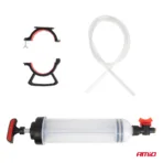 Amio - Σύριγγα αναρρόφησης & αλλαγής υγρών 1500ml με εύκαμπτο σωλήνα – Για λάδια Υγρά Φρένων & Ψυκτικά - 1 τεμ. (04278/AM) - Image 7