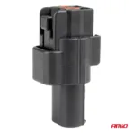 Amio - ΦΙΣΑ ΣΥΝΔΕΣΗΣ ΜΕ ΥΠΟΔΟΧΗ 2 PIN Φ2,2mm ΑΔΙΑΒΡΟΧΗ - 1 τεμ. (04346/AM) - Image 2