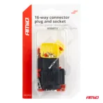 Amio - ΦΙΣΑ ΣΥΝΔΕΣΗΣ ΜΕ ΥΠΟΔΟΧΗ 16 PIN Φ2,2mm ΑΔΙΑΒΡΟΧΗ - 1 τεμ. (04353/AM) - Image 5