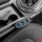Amio - ΑΝΤΑΠΤΟΡΑΣ ΑΝΑΠΤΗΡΑ 12/24V 100W ΜΑΥΡΟΣ/3 ΘΕΣΕΙΣ/2xUSB-A /ΚΟΥΜΠΙ ON-OFF/ΚΑΛΩΔΙΟ 70cm - 1 Τεμ. (04362/AM) - Image 3
