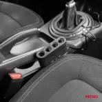Amio - ΑΝΤΑΠΤΟΡΑΣ ΑΝΑΠΤΗΡΑ 12/24V 120W ΜΑΥΡΟΣ - 4 ΘΕΣΕΙΣ - 2xUSB-A + 1xUSB-C - ΚΑΛΩΔΙΟ 80cm - 1 Τεμ. (04367/AM) - Image 2