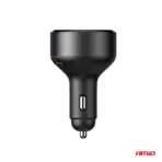 Amio - ΦΟΡΤΙΣΤΗΣ ΑΝΑΠΤΗΡΑ 12/24V ΜΕ 1 ΘΥΡΑ USB-C 60W 5V/3A ΤΑΧΕΙΑΣ ΦΟΡΤΙΣΗΣ ΜΕ ΕΝΣΩΜΑΤΟΜΕΝΟ ΚΑΛΩΔΙΟ USB-C - 1 ΤΕΜ. (04368/AM) - Image 3