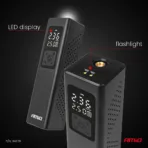 Amio - ΚΟΜΠΡΕΣΕΡ ΑΕΡΑ 12V 10BAR 150PSI 20L/MIN 100W ΜΕ ΨΗΦΙΑΚΗ ΟΘΟΝΗ & ΦΑΚΟ LED 1ΤΕΜ. (04376/AM) - Image 9