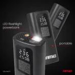 Amio - ΚΟΜΠΡΕΣΕΡ ΑΕΡΑ ΜΕ USB-C 10BAR 150PSI 20L/MIN 40W ΜΕ ΨΗΦΙΑΚΗ ΟΘΟΝΗ & ΦΑΚΟ LED 1ΤΕΜ. (04377/AM) - Image 2