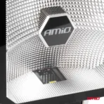 Amio - ΠΡΟΒΟΛΕΑΣ ΕΡΓΑΣΙΑΣ ΤΕΤΡΑΓΩΝΟΣ LED 30W 9>50V 3 ΧΡΗΣΕΩΝ ΛΕΥΚΟ/ΠΟΡΤΟΚΑΛΙ ΦΩΣ 110x110x52mm - 1 Τεμ. (04394/AM) - Image 5