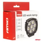 Amio - ΠΡΟΒΟΛΕΑΣ ΕΡΓΑΣΙΑΣ LED 21W 9>50V 3 ΧΡΗΣΕΩΝ ΛΕΥΚΟ ΦΩΣ 108x108x48mm - 1 Τεμ. (04396/AM) - Image 8