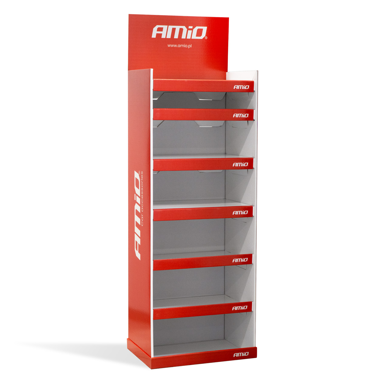 Amio – Σταντ Χαρτονένιο Εκθέτης 5 Ραφιών 60x152x40cm για Οργάνωση & Επαγγελματική Προβολή Προϊόντων – 1 Τεμ. (02995/AM) Amio – Σταντ Χαρτονένιο Εκθέτης 5 Ραφιών 60x152x40cm για Οργάνωση & Επαγγελματική Προβολή Προϊόντων – 1 Τεμ. (02995/AM) - Image 1