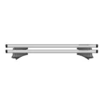 ΜΠΑΡΕΣ ΟΡΟΦΗΣ ΑΛΟΥΜΙΝΙΟΥ BLADE XL SILVER 130cm ΜΕ ΑΚΡΑ ALFA HIGH ΓΙΑ FLUSH / STANDARD RAILS MENABO - 2 ΤΕΜ. - Image 2