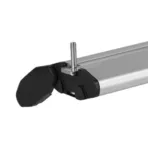 ΜΠΑΡΕΣ ΟΡΟΦΗΣ ΑΛΟΥΜΙΝΙΟΥ BLADE XL SILVER 130cm ΜΕ ΑΚΡΑ ALFA HIGH ΓΙΑ FLUSH / STANDARD RAILS MENABO - 2 ΤΕΜ. - Image 4