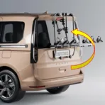 Menabo - Βάση Ποδηλάτου Shadow για 3 Ποδήλατα ή Fat Bikes με Quick Lock System για VW Caddy 2.0 (2021>) Van / SUV με Ασφαλή Μεταφορά Φορτίου - 1 Σετ (12950/MB) - Image 7