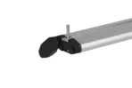 ΜΠΑΡΕΣ ΟΡΟΦΗΣ ΑΛΟΥΜΙΝΙΟΥ BLADE L SILVER 127cm ΜΕ ΑΚΡΑ GAMMA FLAT ΓΙΑ FLUSH / STANDARD RAILS MENABO - 2 ΤΕΜ. - Image 5