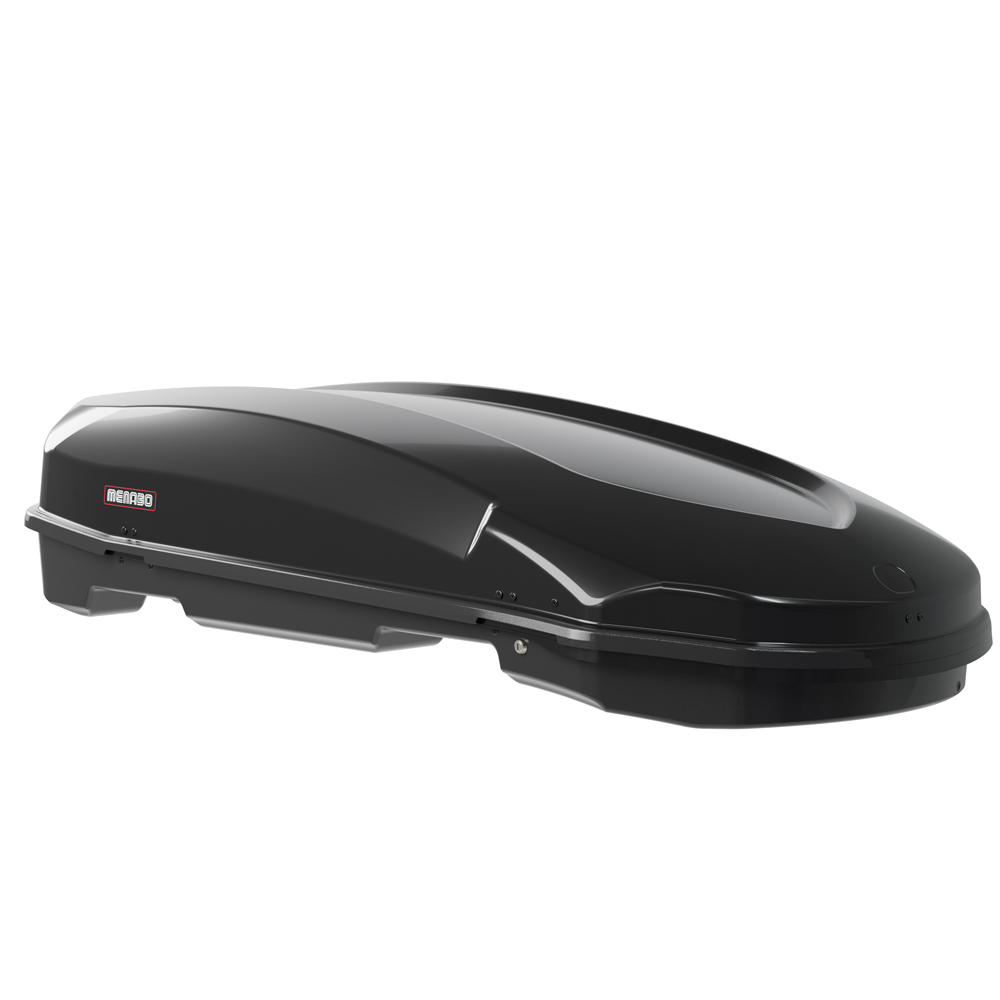 Menabo - Μπαγκαζιέρα Οροφής Satellite 600 Duo Black με T-track σε Μαύρο Γυαλιστερό Χρώμα από ABS Πλαστικό με Διαστάσεις 197 Menabo - Μπαγκαζιέρα Οροφής Satellite 600 Duo Black με T-track σε Μαύρο Γυαλιστερό Χρώμα από ABS Πλαστικό με Διαστάσεις 197,6x94,1x46,7 cm - 1 Τεμ. (14280/MB) - Image 1