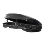 Menabo - Μπαγκαζιέρα Οροφής Satellite 600 Duo Black με T-track σε Μαύρο Γυαλιστερό Χρώμα από ABS Πλαστικό με Διαστάσεις 197,6x94,1x46,7 cm - 1 Τεμ. (14280/MB) - Image 5