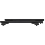 ΜΠΑΡΕΣ ΑΛΟΥΜΙΝΙΟΥ SONIC BLACK XL 130cm ΣΕ ΜΑΥΡΟ ΧΡΩΜΑ ΓΙΑ ΟΡΟΦΗ ΜΕ FLUSH ΚΑΙ RAISED RAILS MENABO - 2 ΤΕΜ.