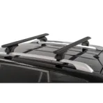 ΜΠΑΡΕΣ ΑΛΟΥΜΙΝΙΟΥ SONIC BLACK XL 130cm ΣΕ ΜΑΥΡΟ ΧΡΩΜΑ ΓΙΑ ΟΡΟΦΗ ΜΕ FLUSH ΚΑΙ RAISED RAILS MENABO - 2 ΤΕΜ. - Image 3