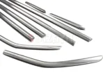 TRIM ΠΑΡΑΘΥΡΩΝ ΑΝΟΞ.ΑΤΣΑΛΙ ΧΡΩΜΙΟ S-DIZAYN ΓΙΑ FORD FOCUS 5D HB 2011+ - 8ΤΕΜ - Image 2