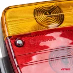 Amio – Φανάρια Τρέιλερ Μαγνητικά 12V με 7-PIN ISO & Ανακλαστικά Τρίγωνα για Ασφαλή Σήμανση & Ορατότητα – 2 Τεμ. (02095/AM) - Image 2