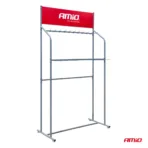 Amio – Σταντ Υαλοκαθαριστήρων 22 Θέσεων 70x135x35cm για Οργάνωση & Επαγγελματική Προβολή – 1 Τεμ. (01172/AM) - Image 2