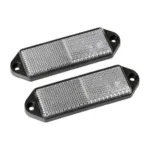 ΑΝΤΑΝΑΚΛΑΣΤΙΚΑ ΛΕΥΚΑ EURO-NORM 90x35mm 2ΤΕΜ