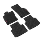 LAMPA - ΠΑΤΑΚΙΑ ΑΥΤΟΚΙΝΗΤΟΥ ΑΠΟ ΛΑΣΤΙΧΟ ΓΙΑ SEAT LEON 5D / SC / ST / X-PERIENCE 01/2013-05/2020 / GOLF 7+8 01/2020+ PILOT ECO GOMMA STYLE Β (ΜΕ ΚΟΥΜΠΩΜΑΤΑ) - 4 ΤΕΜ.