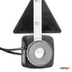 Amio – Φανάρια Τρέιλερ Μαγνητικά 12V με 7-PIN ISO & Ανακλαστικά Τρίγωνα για Ασφαλή Σήμανση & Ορατότητα – 2 Τεμ. (02095/AM) - Image 3