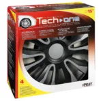 ΤΑΣΙΑ AVALONE SILVERΚΑΙBLACK 15 INCH ΑΣΗΜΙ/ΜΑΥΡΟ ΣΕΤ - Image 2