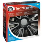 ΤΑΣΙΑ AVALONE SILVERΚΑΙBLACK 16 INCH ΑΣΗΜΙ/ΜΑΥΡΟ ΣΕΤ - Image 2