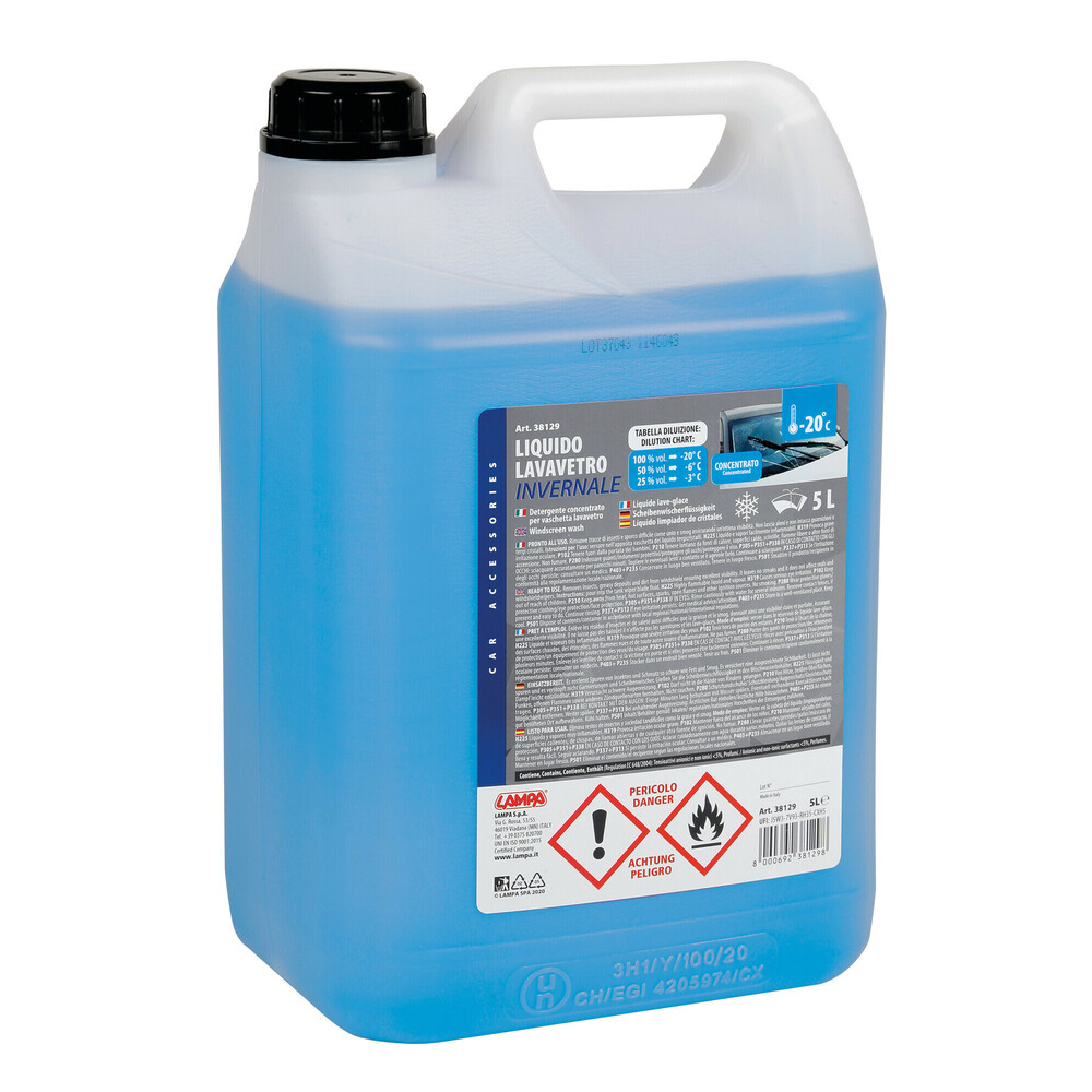 ΥΓΡΟ ΥΑΛΟΚΑΘΑΡΙΣΤΗΡΩΝ SCREEN-WASH INVERNALE -20°C 5000ml LAMPA - 1 ΤΕΜ ΥΓΡΟ ΥΑΛΟΚΑΘΑΡΙΣΤΗΡΩΝ SCREEN-WASH INVERNALE -20°C 5000ml LAMPA - 1 ΤΕΜ - Image 1