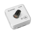 ΦΟΡΤΙΣΤΗΣ ΑΝΑΠΤΗΡΑ ΜΕ 2 ΘΥΡΕΣ USB TYPE A+ TYPE C 20W 12/24V 20W ESSENTIAL LINE LAMPA - 1ΤΕΜ. - Image 3