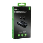 ΑΚΟΥΣΤΙΚΑ ΑΣΥΡΜΑΤΑ BLUETOOTH ΜΕ ΘΗΚΗ +ΚΑΛΩΔΙΟ ΦΟΡΤΙΣΗΣ USB(ΜΟΥΣΙΚΗ/ΚΛΗΣΕΙΣ/ΜΙΚΡΟΦΩΝΟ) ΜΑΥΡΟ EKKO5.0​ LAMPA - 1 TEM. - Image 4