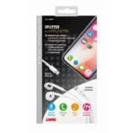 ΤΑΦ ΣΥΝΔΕΣΗΣ ΦΟΡΤΙΣΤΗ ΜΕ ΑΚΟΥΣΤΙΚΑ SPLITTER APPLE (8 PIN) 90 ΜΟΙΡΩΝ - Image 3
