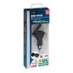 ΦΟΡΤΙΣΤΗΣ ΑΝΤΑΠΤΟΡΑΣ ΑΝΑΠΤΗΡΑ UNI-TECH 12/32V ΑΠΟ DIN ΣΕ 2 USB 2700mA FAST CHARGER ΑΔΙΑΒΡΟΧΟΣ - Image 3