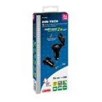 ΦΟΡΤΙΣΤΗΣ ΑΝΤΑΠΤΟΡΑΣ ΑΝΑΠΤΗΡΑ UNI-TECH 12/32V ΑΠΟ DIN ΣΕ 2 USB 2700mA FAST CHARGER ΑΔΙΑΒΡΟΧΟΣ - Image 2