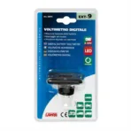 ΒΟΛΤΟΜΕΤΡΟ ΨΗΦΙΑΚΟ ΣΕ ΠΡΙΖΑ EXT-9 6-30V LED 60x48,5x40mm - Image 3