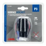 ΠΡΙΖΑ ΑΝΑΠΤΗΡΑ ΜΕ ΒΑΣΗ ΚΑΙ ΚΛΙΠΣ  12/24V - Image 2