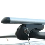 ΜΠΑΡΕΣ ΟΡΟΦΗΣ ΑΛΟΥΜΙΝΙΟΥ BRIO 120 cm ΣΕ ΑΣΗΜΙ ΧΡΩΜΑ ΓΙΑ ΟΡΟΦΗ ΜΕ RAISED RAILS MENABO - 2 ΤΕΜ. - Image 3