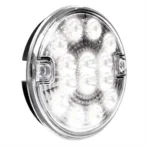 ΦΩΣ ΦΟΡΤΗΓΟΥ ΠΙΣΩ 12/24V 14LED ΔΙΑΦΑΝΟ ΣΤΡΟΓΓΥΛΟ 140mm 1ΤΕΜ. - Image 2