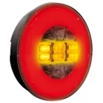 ΦΩΣ ΦΟΡΤΗΓΟΥ ΠΙΣΩ 12/24V O-LED 29LED 3 ΧΡΗΣΕΩΝ ΣΤΡΟΓΓΥΛΟ 140mm 1ΤΕΜ. - Image 3