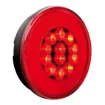 ΦΩΣ ΦΟΡΤΗΓΟΥ ΠΙΣΩ 12/24V O-LED 29LED 2ΧΡΗΣΕΩΝ ΣΤΡΟΓΓΥΛΟ 140mm 1ΤΕΜ. - Image 2