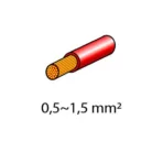 ΦΙΣΑΚΙΑ (ΘΗΛΥΚΑ - ΚΟΚΚΙΝΑ - 6.3 Χ 0.8mm) - 10 ΤΕΜ. - Image 2