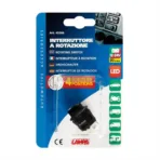 ΔΙΑΚΟΠΤΗΣ 4 ΘΕΣΕΩΝ 12/24V 10A ΣΤΡΟΓΓΥΛΟΣ 23mm - Image 3