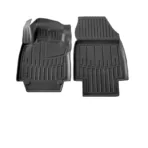 Race Axion - Πατάκια Για Renault Captur (J5/H5) 2013-2019 5πορτο Λάστιχο Σκαφάκια Προστατευτικά Με Κουμπώματα υλικό Λάστιχο για Επιβατικά Αυτοκίνητα - 2 τεμ. (5018382/ST)
