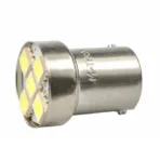Λάμπα Ba15s (R10W /P21W) 5xSMD 5050 12V Λευκή 2τεμ - Image 3