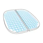 ΜΑΞΙΛΑΡΙ ΚΑΘΙΣΜΑΤΟΣ ΑΝΑΔΙΠΛΟΥΜΕΝΟ ΜΕ GEL ERGO SEAT TRAVEL - Image 5