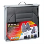 Καλύμματα Καθισμάτων DE-LUXE SPORT EDITION 2τεμ. Γκρι - Image 3