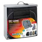 Καλύμματα Καθισμάτων DE-LUXE SPORT EDITION Υφασμα JACQUARD Σετ 4τεμ. Μαύρο - Image 2