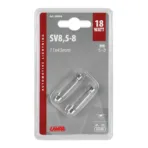 ΛΑΜΠΑΚΙΑ ΠΛΑΦΟΝΙΕΡΑΣ 24V 18W SV8,5-8 11x43mm STANDARD ΑΛΟΓΟΝΟΥ LAMPA - 2 ΤΕΜ. - Image 3