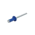 ΠΡΙΤΣΙΝΙΑ ΑΛΟΥΜΙΝΙΟΥ 4,8x12mm (ΒΑΘΟΣ ΤΡΥΠΑΣ 2-6mm/ ΕΣΩΤΕΡΙΚΗ ΔΙΑΜΕΤΡΟ 5,3mm) ΜΠΛΕ 50ΤΕΜ - Image 2